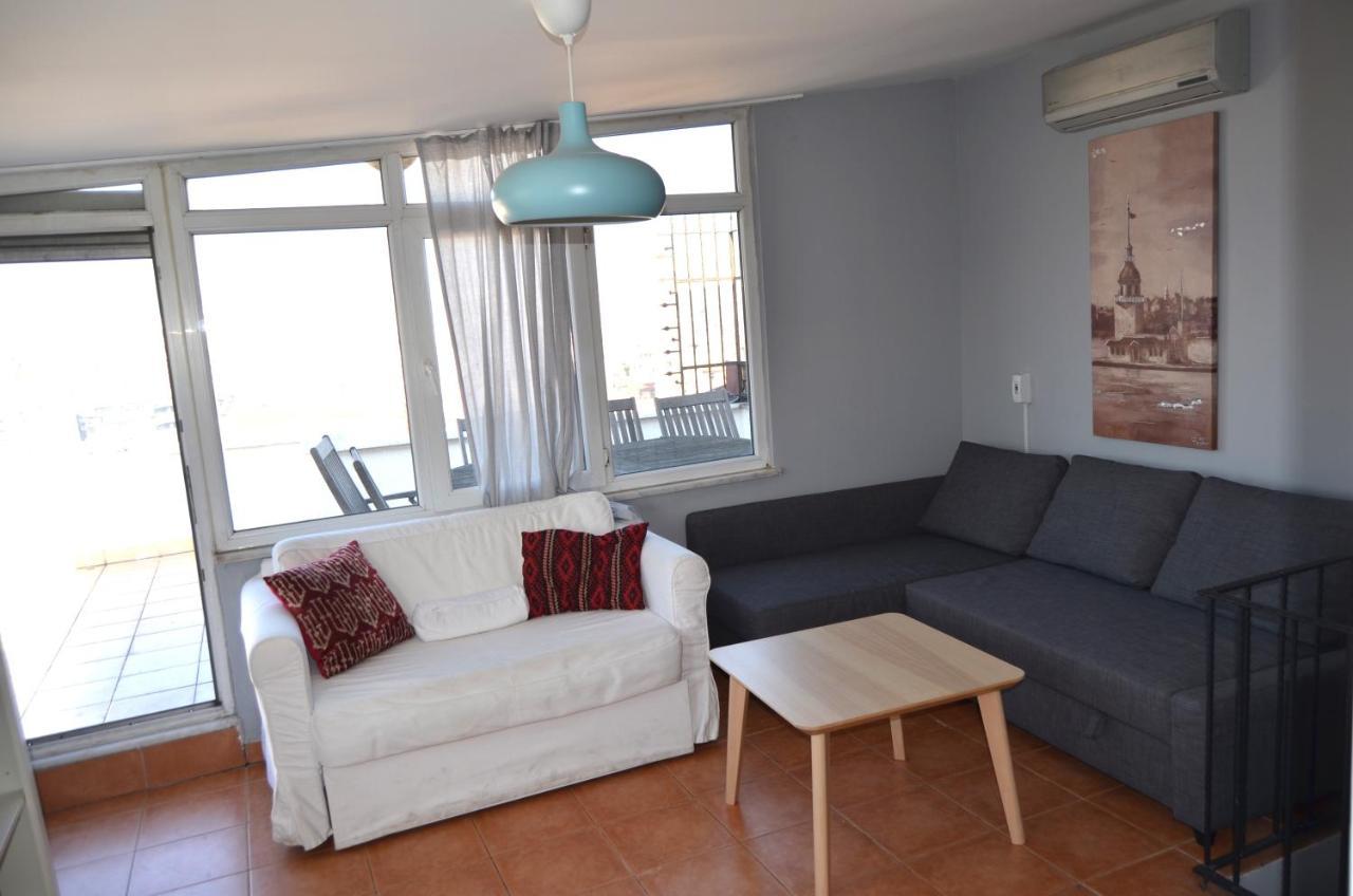 6 Romantic City View Flat With Terrace Istanbul Bagian luar foto