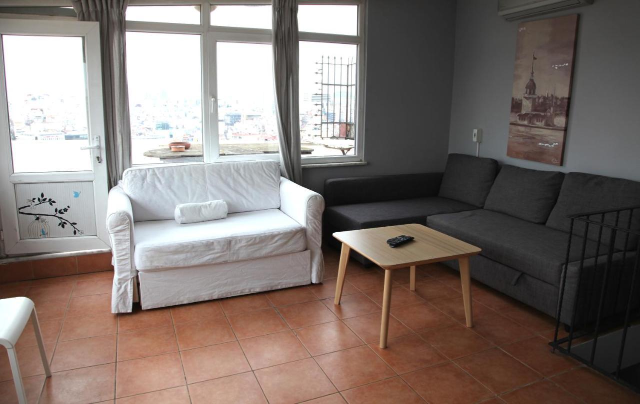 6 Romantic City View Flat With Terrace Istanbul Bagian luar foto